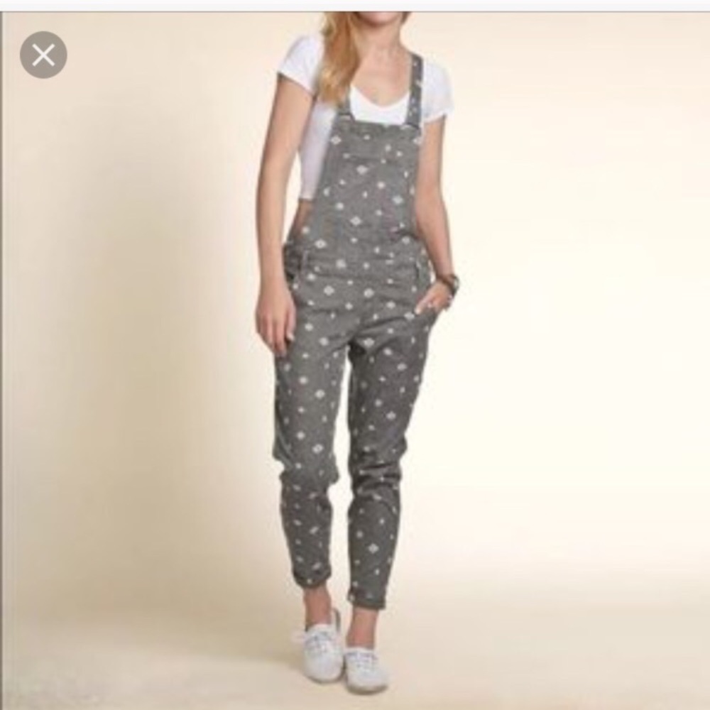 Hollister Aztec overalls