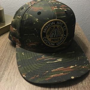 Camo Brixton SnapBack