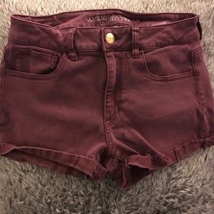 American Eagle hi-rise shortie