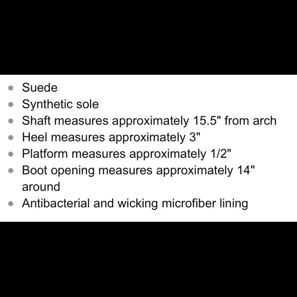 SOLD 💝NWT WATERPROOF Suede Rain Snow Dress Wedge - Picture 8 of 8