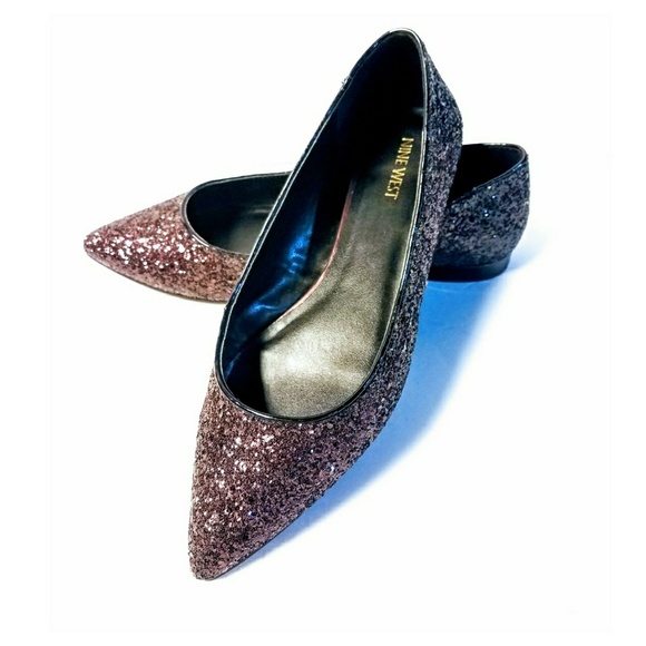 Nine West Shoes - Nine West 'Oleena' Glittery Flats