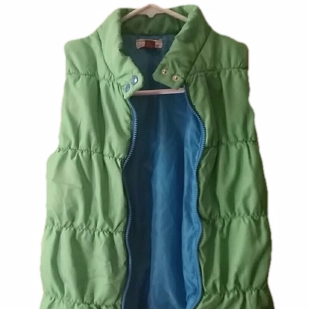 Green Puffer Vest