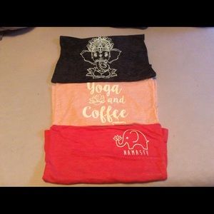 NWOT Racerback Tops