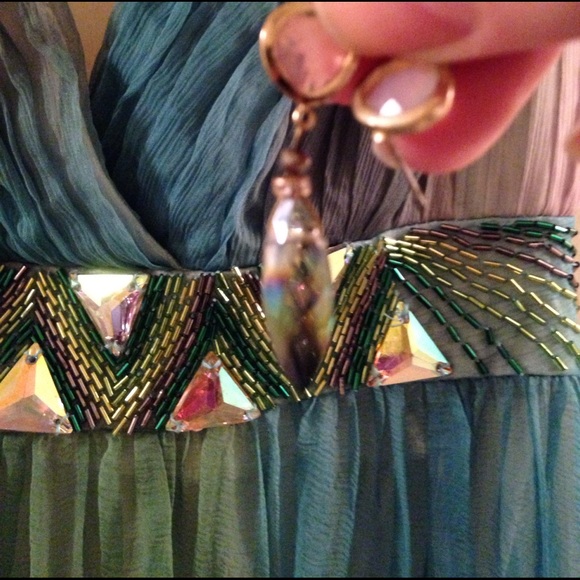 100% silk rainbow ombré gown! - Picture 6 of 8