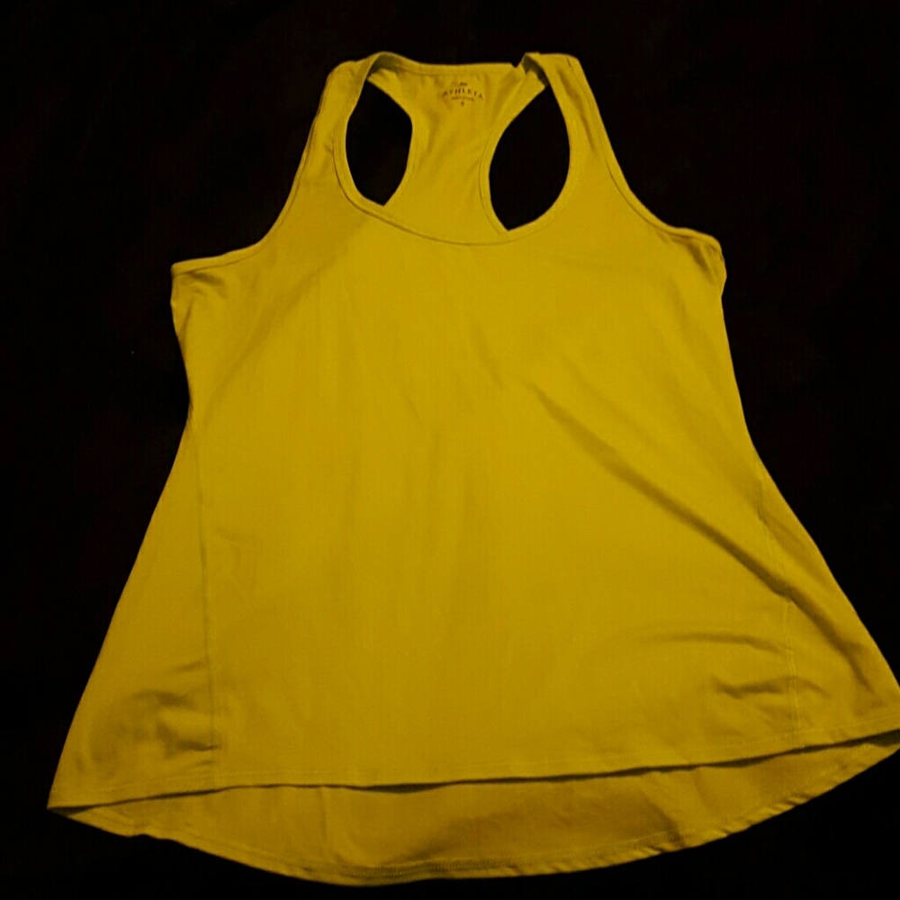 Athleta Chi Tank in neon green
