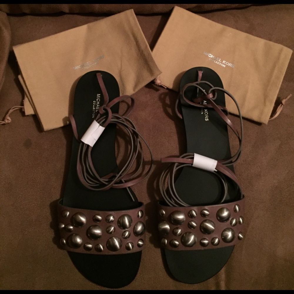 Michael Kors studded sandal