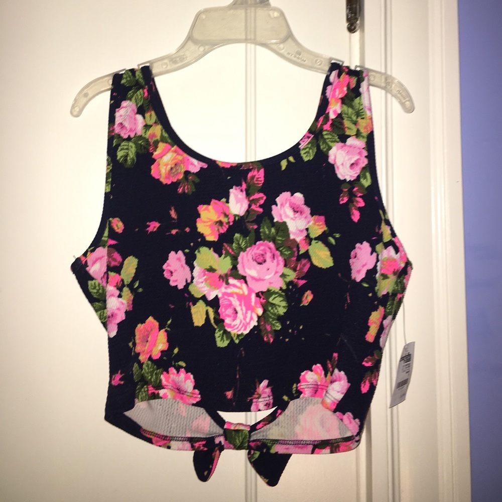 Flower Crop Top