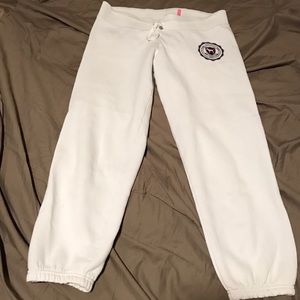 Victoria's Secret Pink cropped sweat pants