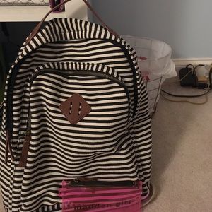 Madden Girl by Steve Madden striped backpack