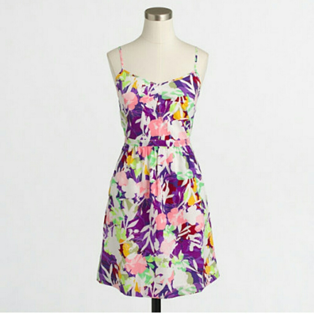   NWT J. Crew cami strapped dress