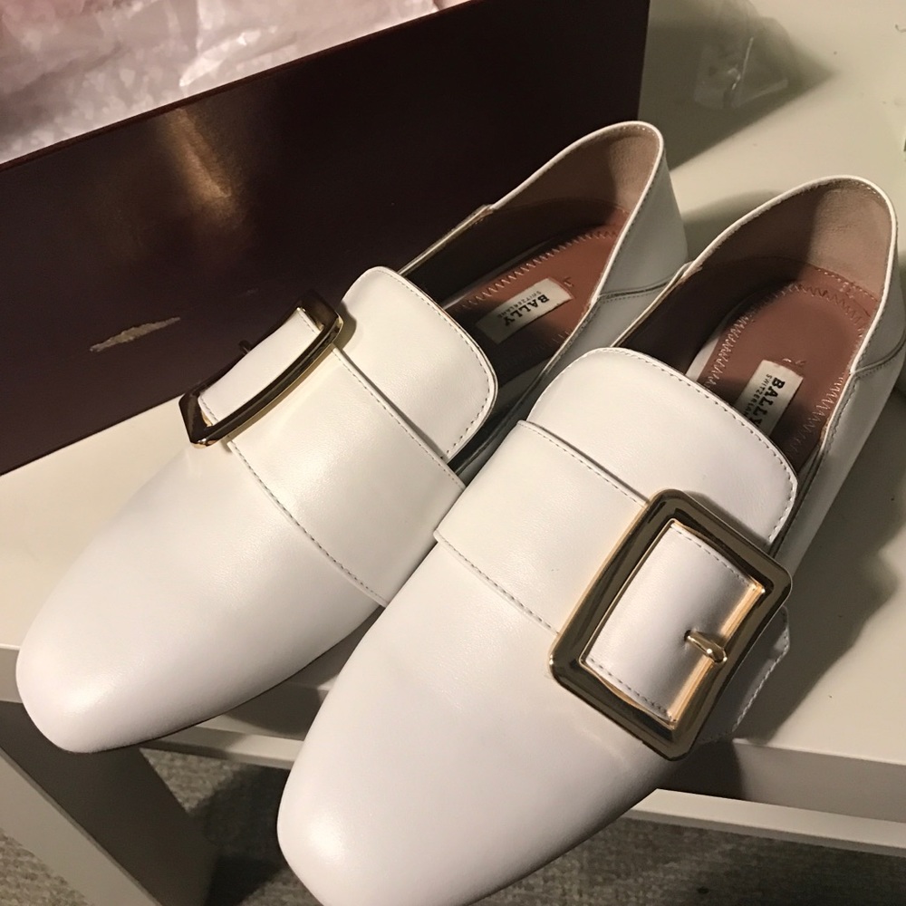 BALLY Janelle Buckle Slipper