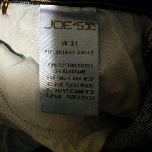 Joe's Skinny Ankle Stretch Jeans in Beaven - Picture 5 of 6