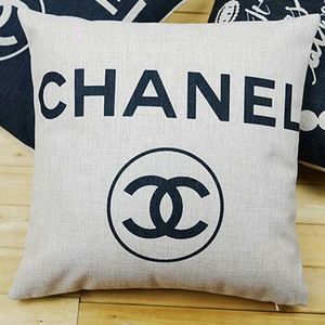 chanel pillow case