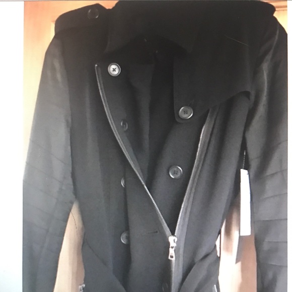 Hudson Jeans Collection Double-Breasted Trench - Picture 8 of 8