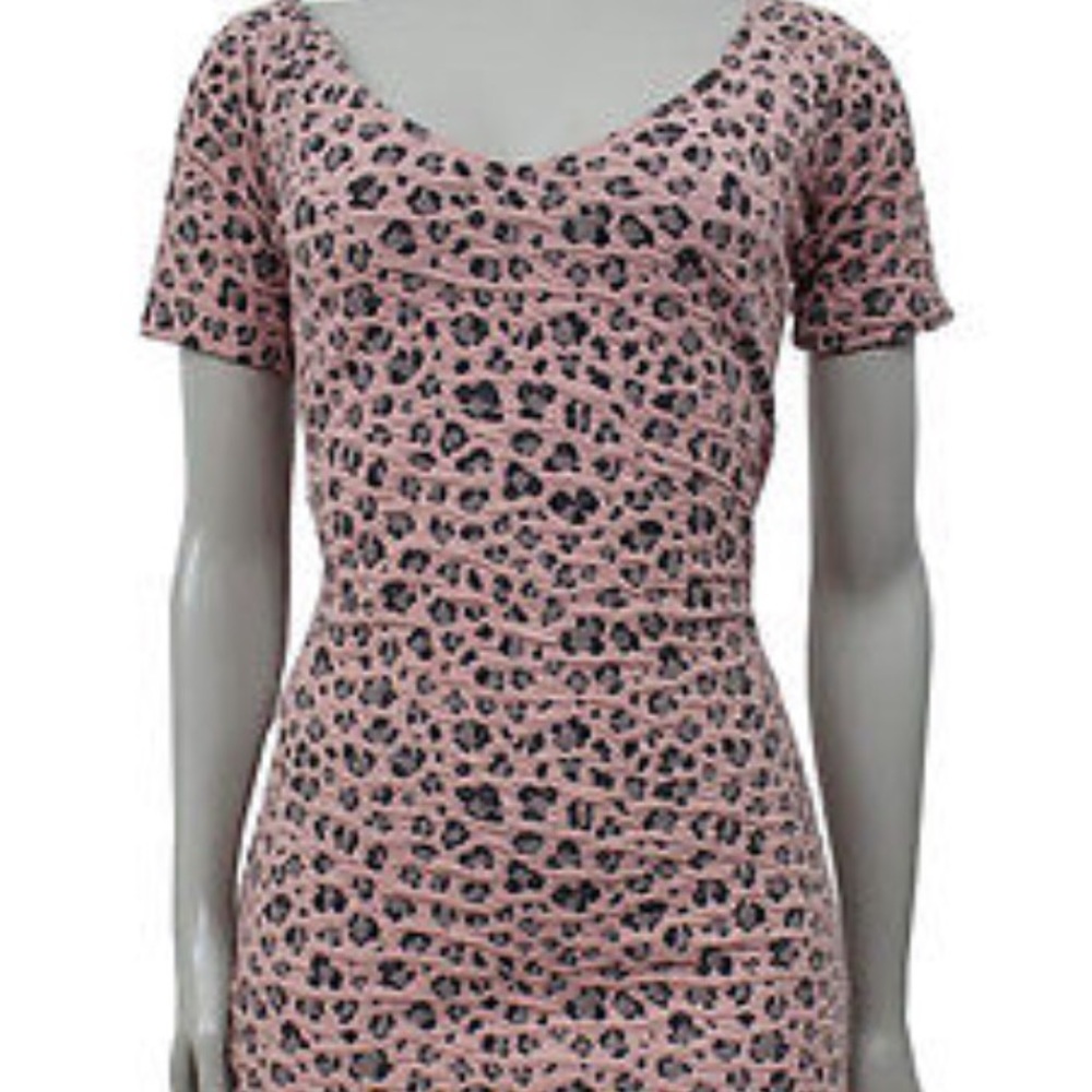 Guess Animal Print Bodycon Dress
