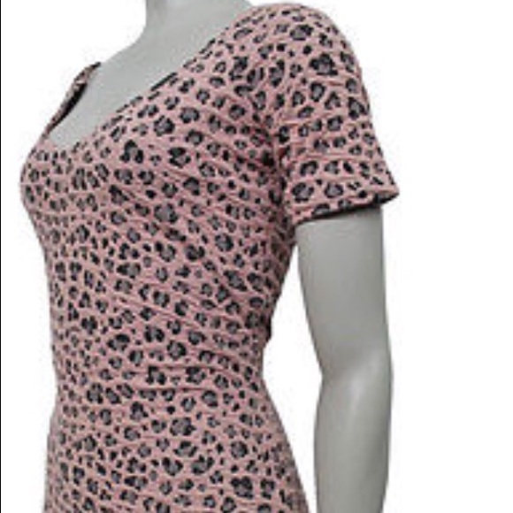 Guess Animal Print Bodycon Dress - Picture 3 of 4