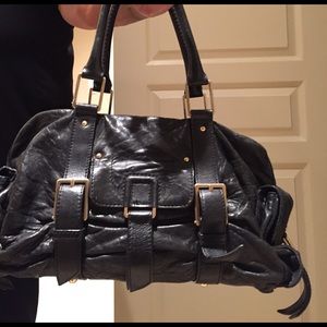 botkier black satchel bag