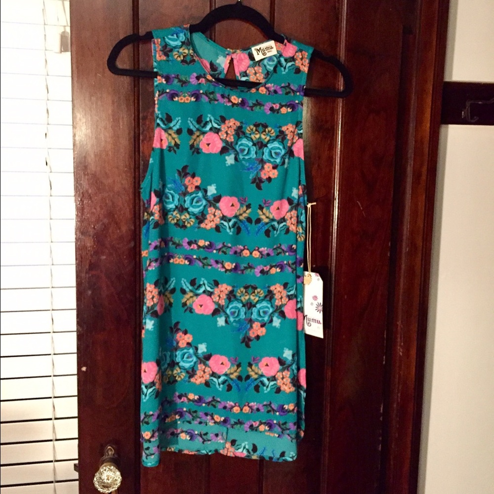 NWT MuMu Floral Shirt