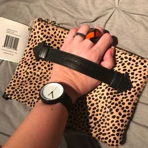 Aimee Kestenberg leather clutch