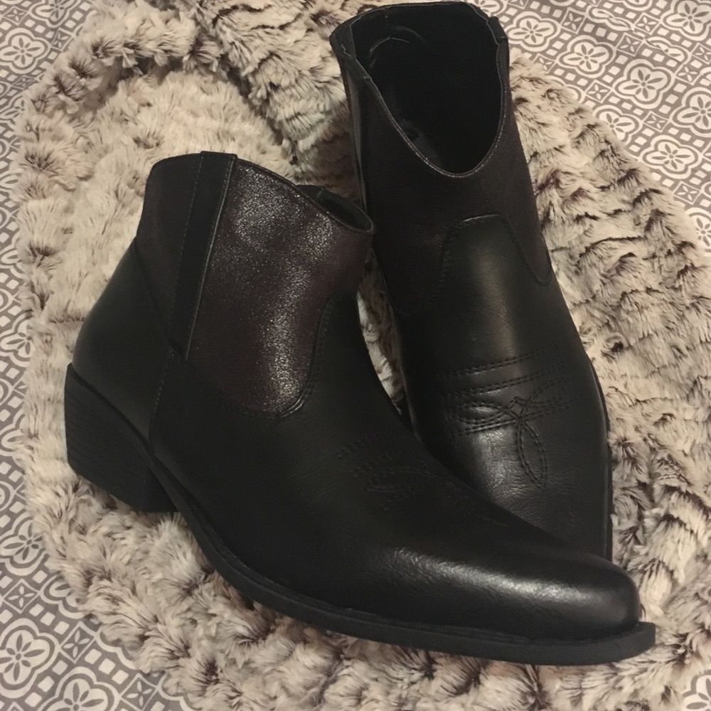 Black booties