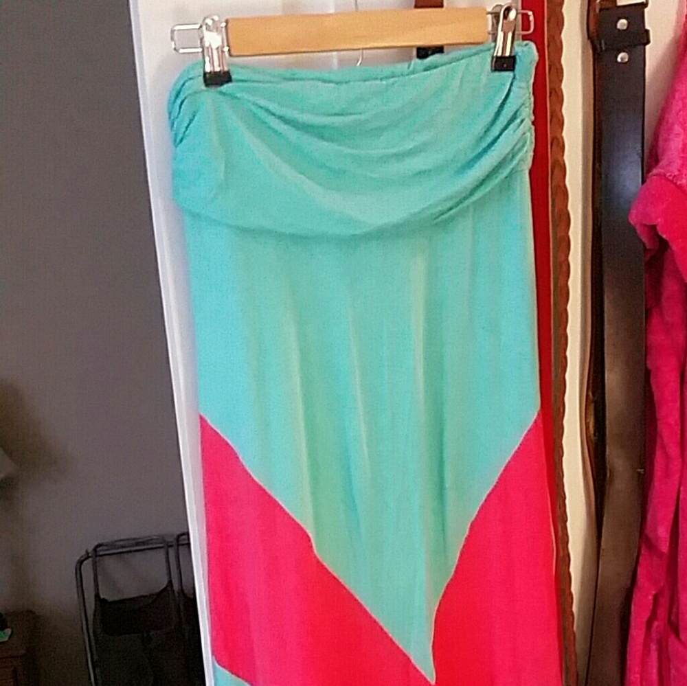 Buckle Maxi Skirt