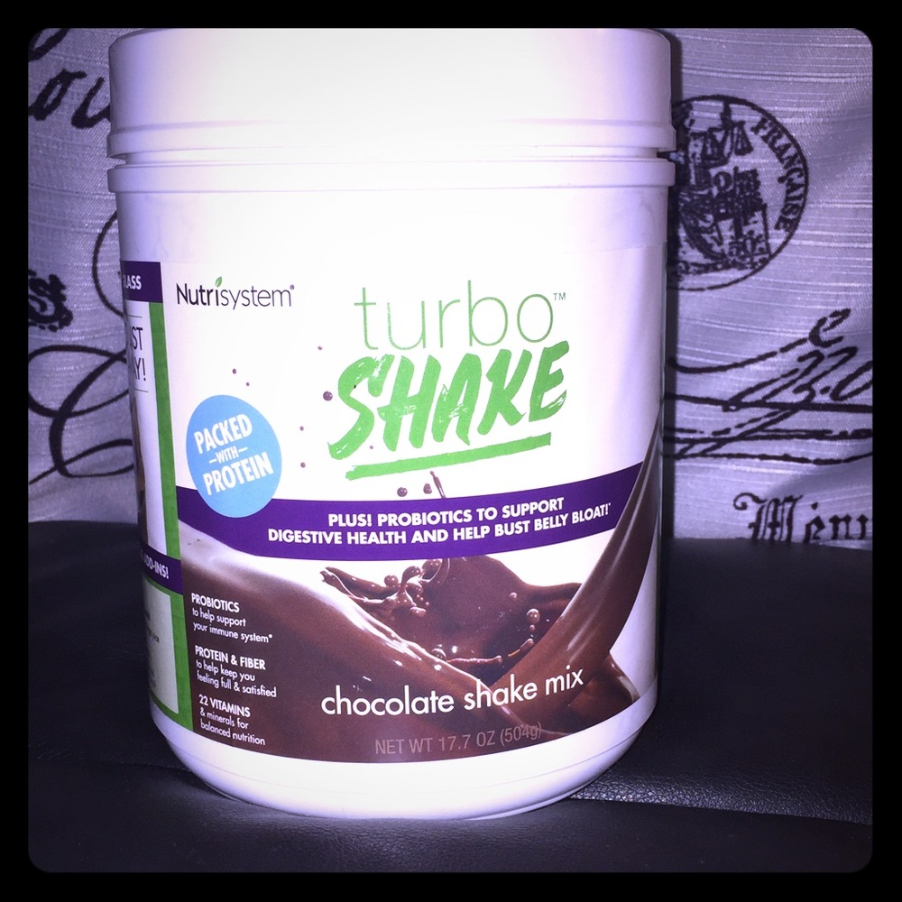 Nutrisystem chocolate turbo shake with probiotics
