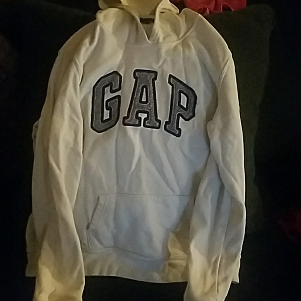 White Gap Hoodie really good condition could be