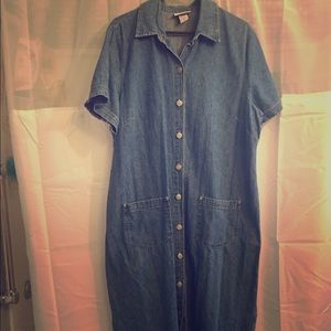 Blue jean dress size 18