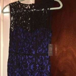 Vince Camuto lace midi dress