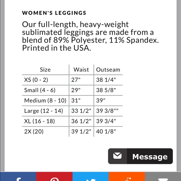 Look human shark/pizza leggings in size small🦈🍕 - Picture 3 of 3