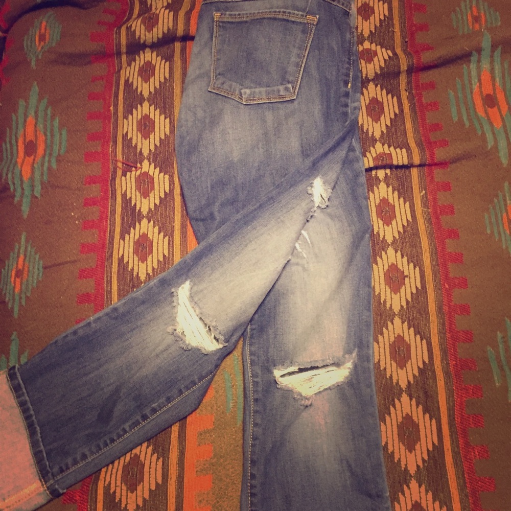 Flying Monkey distressed skinny jeans NWOT