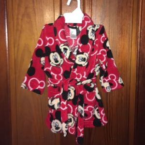 Mickey Mouse Robe Size 2T