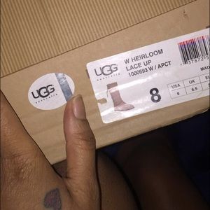 Uggs Heirloom Lace Up Boots