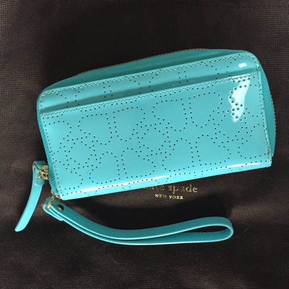 Kate Spade Jazzy Metro Spade Adriatic Zip Wallet - Picture 2 of 6