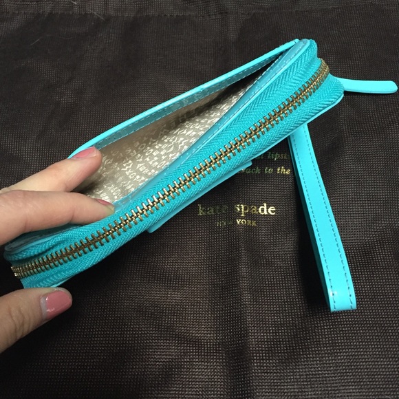 Kate Spade Jazzy Metro Spade Adriatic Zip Wallet - Picture 4 of 6