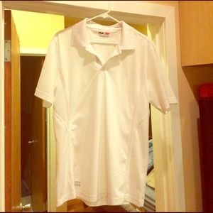 MEN'S FILA SPORT POLO - MEDIUM - WHITE