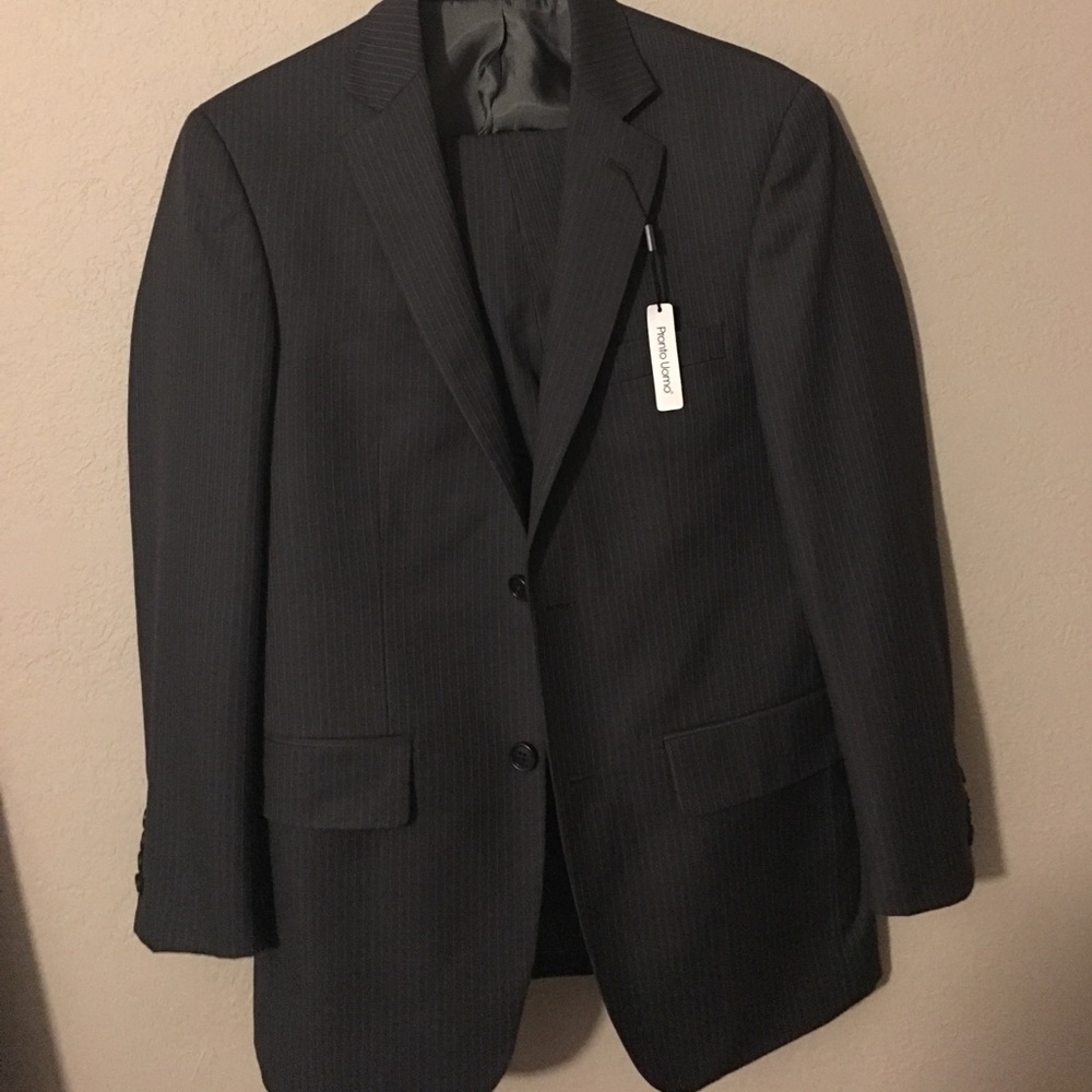 Pronto uomo pant jacket suit set