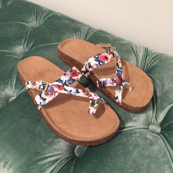 Madden Girl Shoes One Left Floral Steve Madden Birkenstocks Poshmark