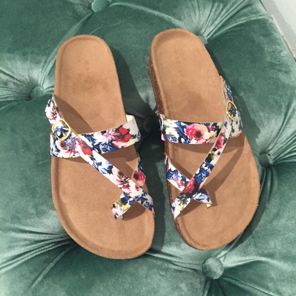 Madden Girl Shoes One Left Floral Steve Madden Birkenstocks Poshmark