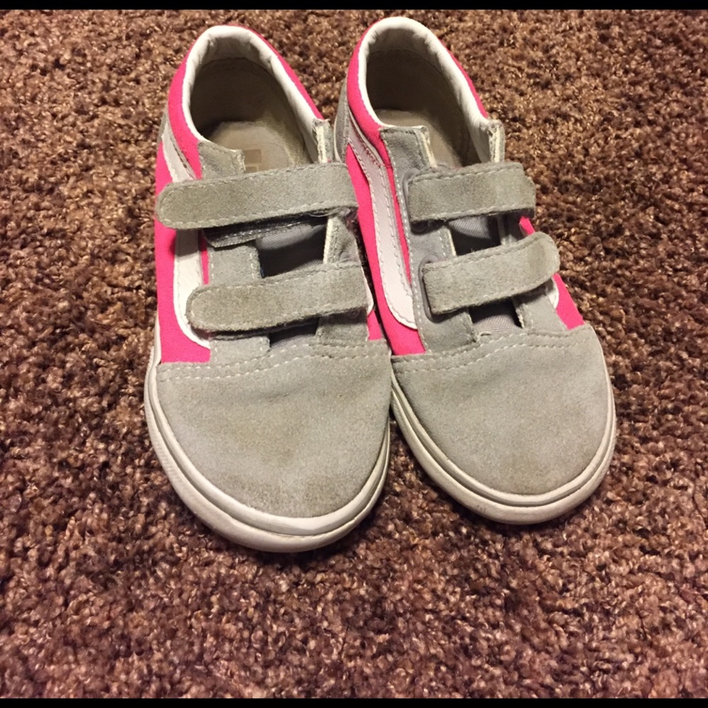 Pink and Gray Vans