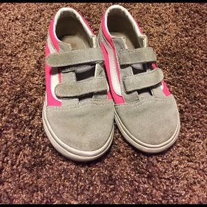 Pink and Gray Vans