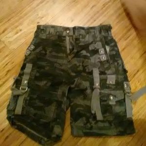 English Laundry Boys Camo Print Shorts