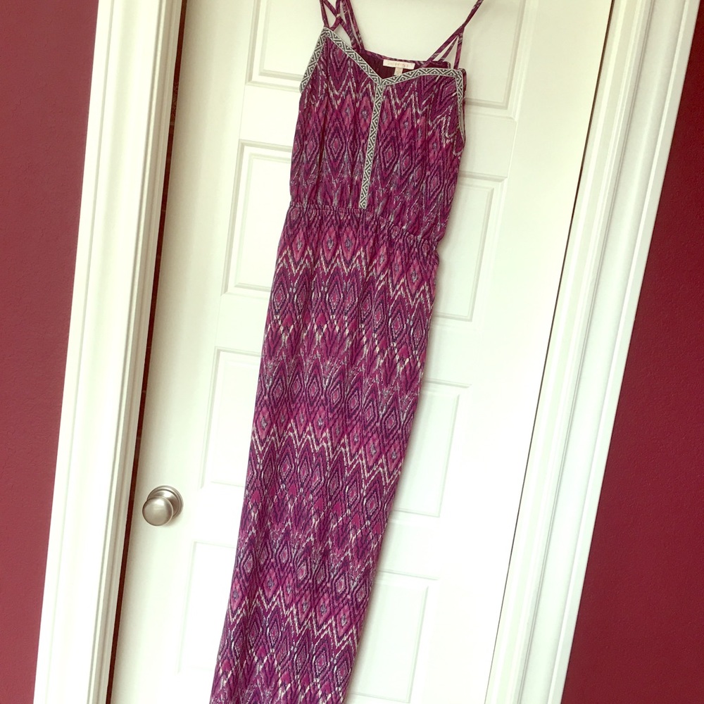 Cute deep purple Maxi Dress