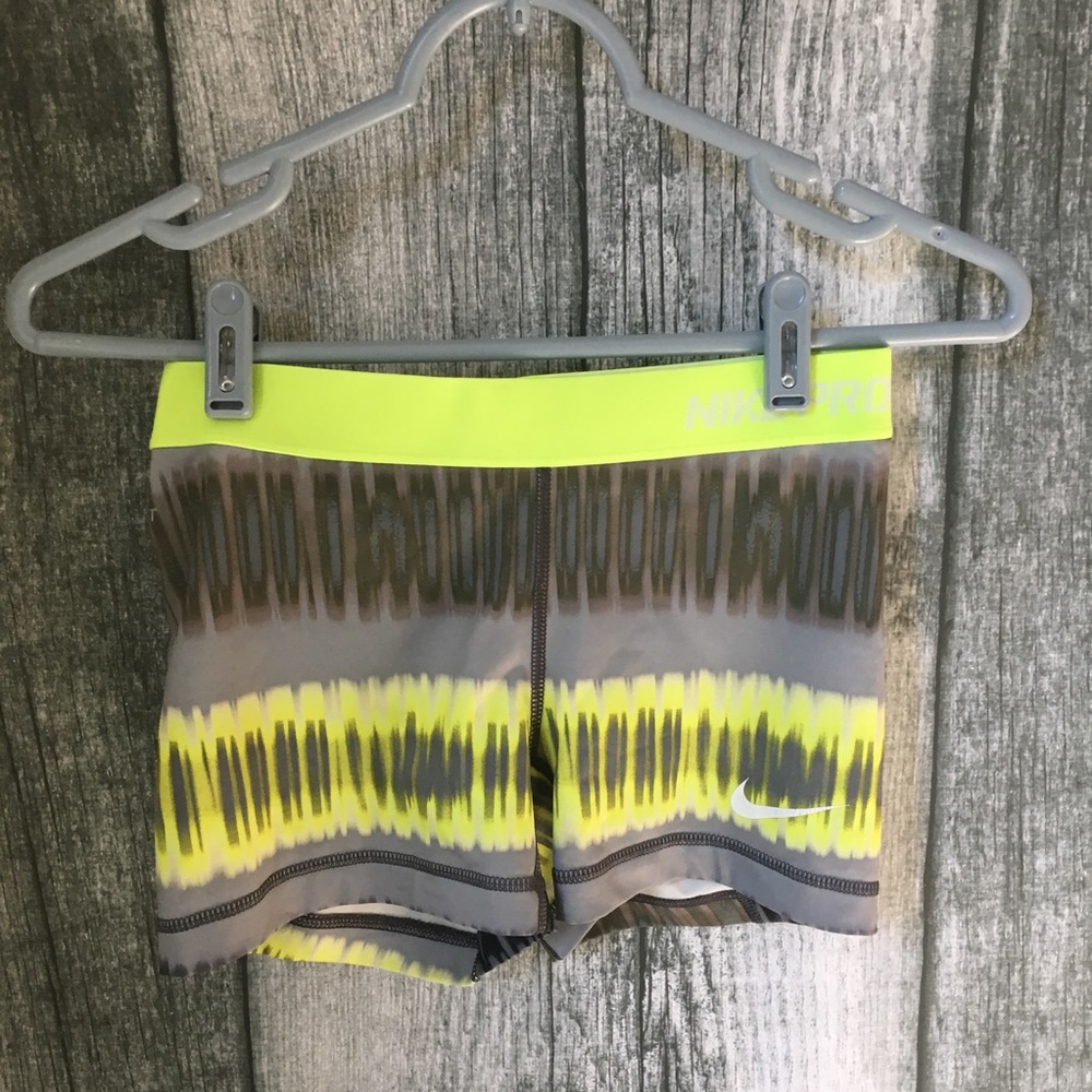 Yellow & Gray, Nike Spandex