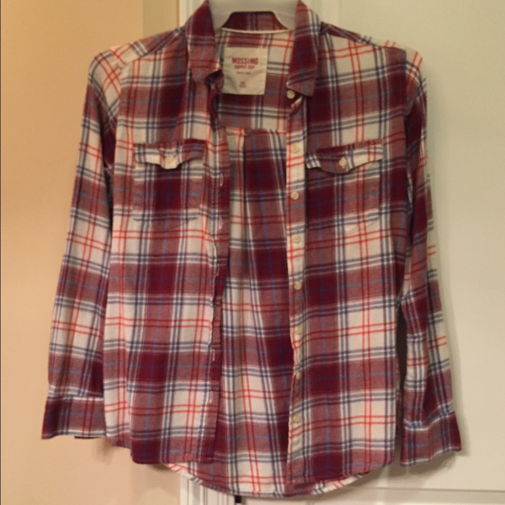 Mossimo Flannel Plaid Shirt