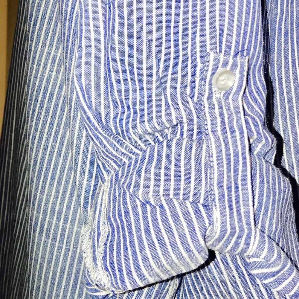 Price drop Denim Chambray Shirt Dress - Picture 3 of 3