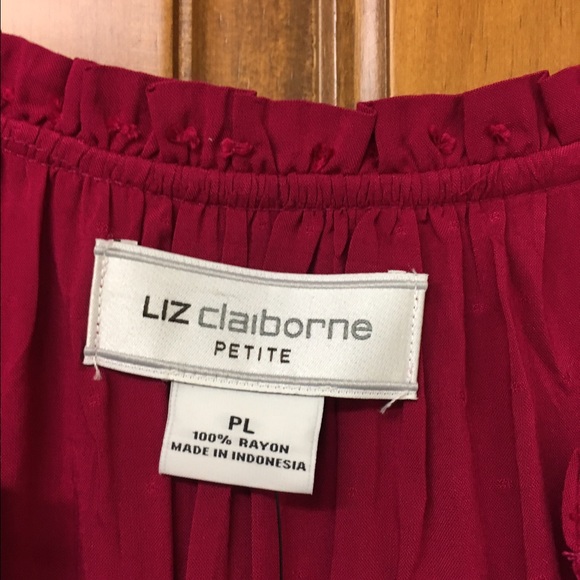 NWT Liz Claiborne Blouse - Picture 5 of 6