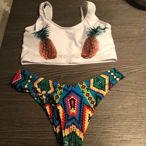 Brand new 🍍pineapple🍍tribal print bottoms