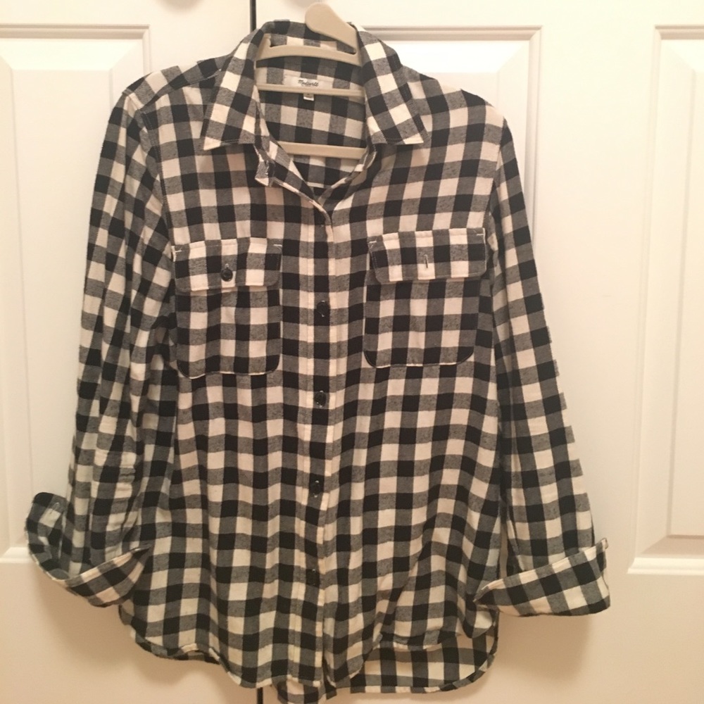 Button down flannel