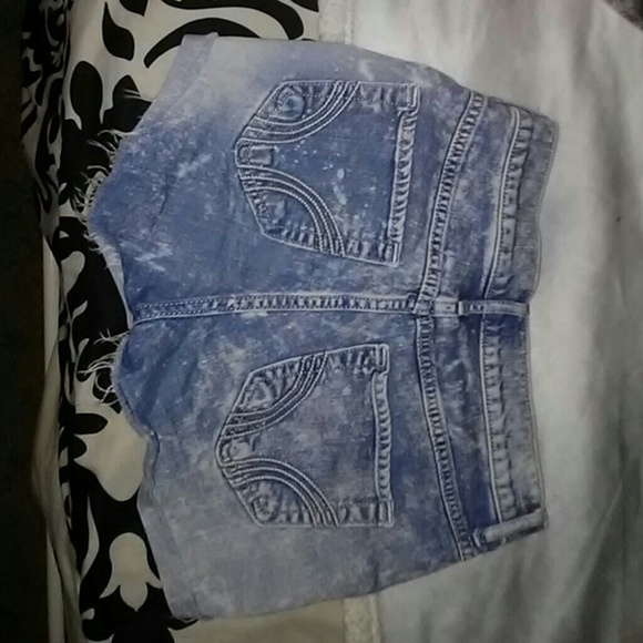 High waist jean shorts - Picture 2 of 2